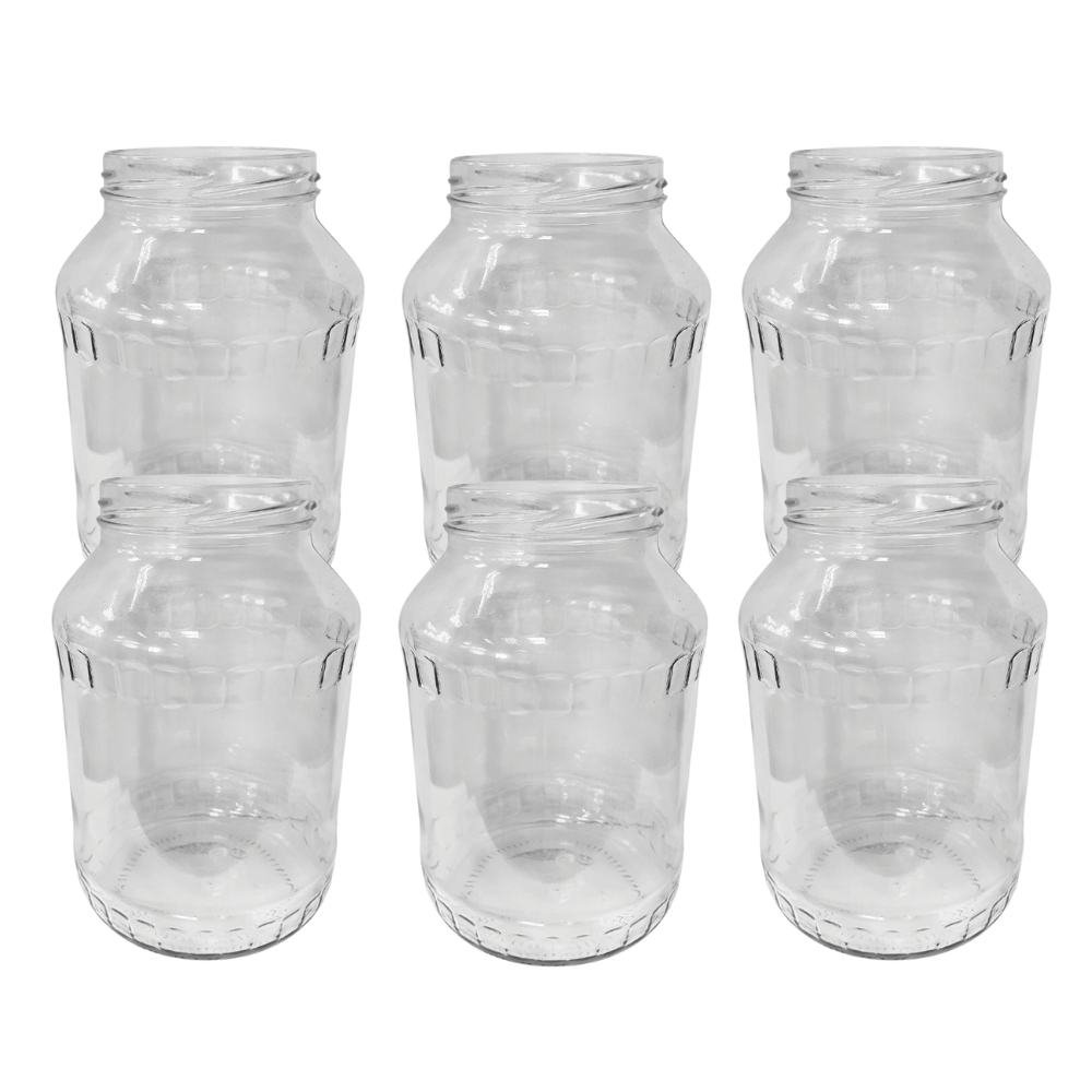 Słoiki 1500ml 1,5l soki ogórki małosolne nalewki kompoty 6sztuk 82mm