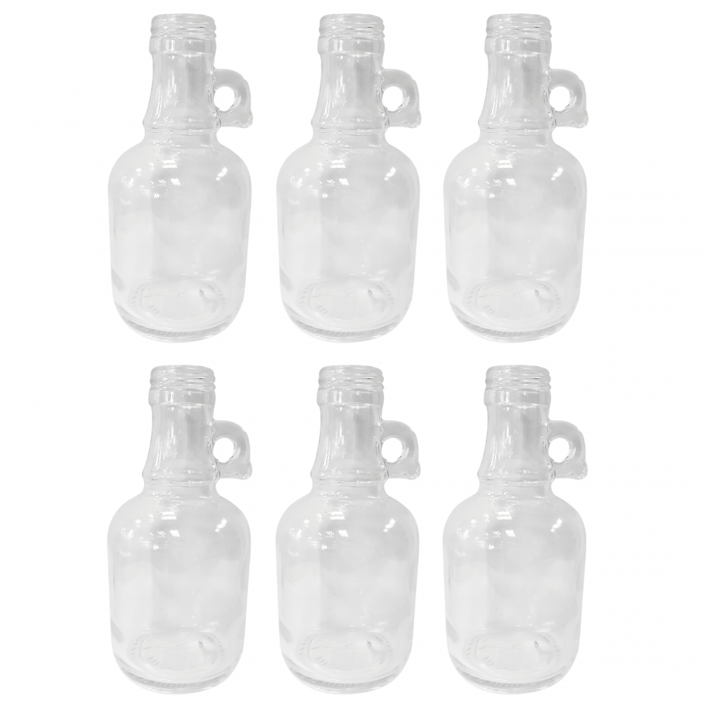 Butelki 250 ml galon z uchwytem soki na olej oliwę fi31 6szt BEZ NAKRETEK