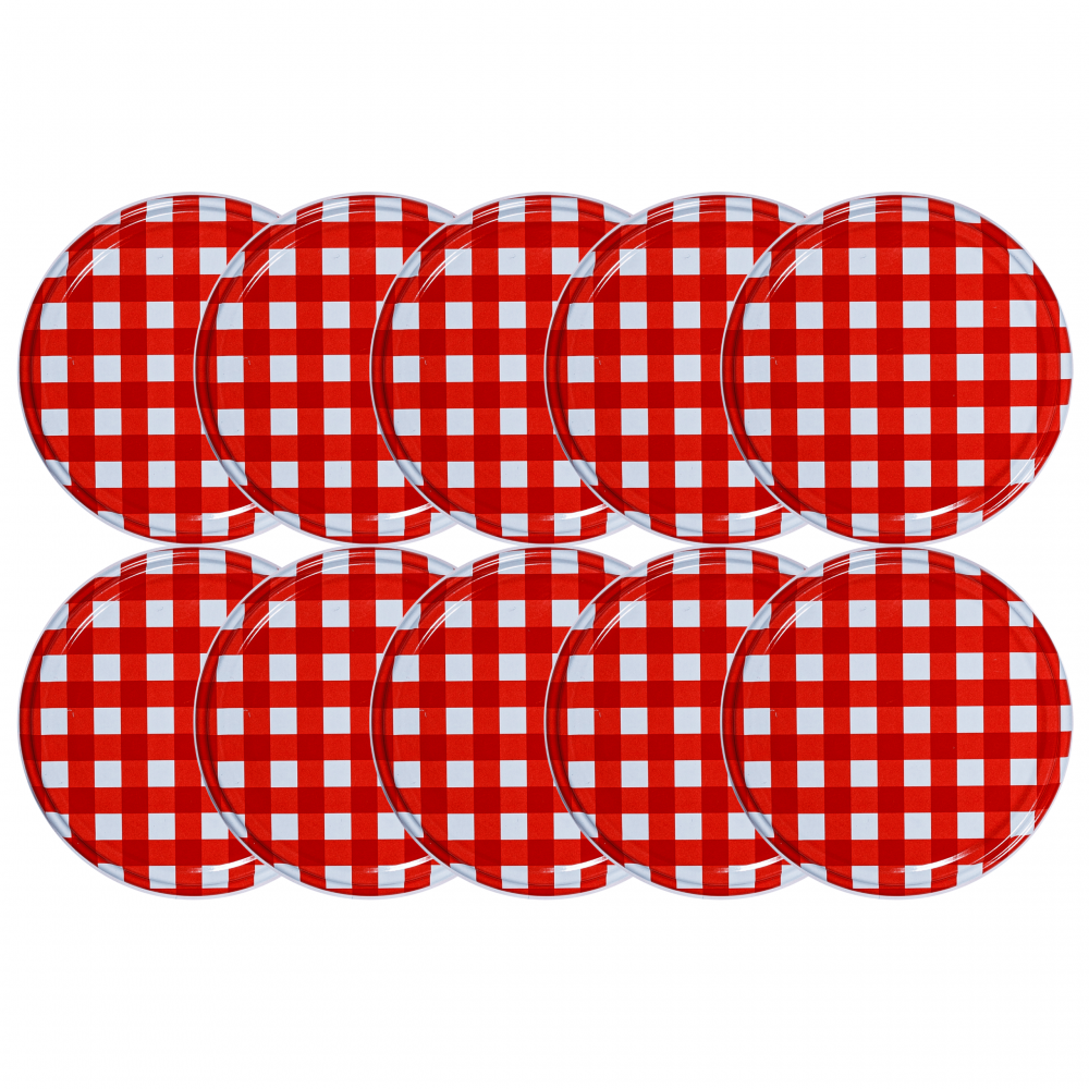 Pokrywki dekielki zakrętki nakrętki wieczka wieka 82mm 10 szt WZÓR K PZH