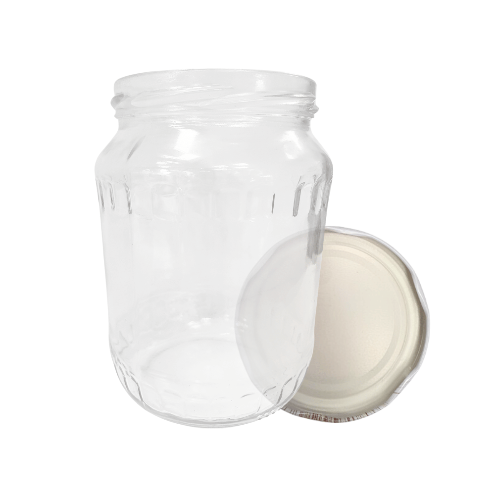 Słoik 720ml 0,7l soki ogórki kiszone kompot KOMPLET z POKRYWKĄ 82mm PZH