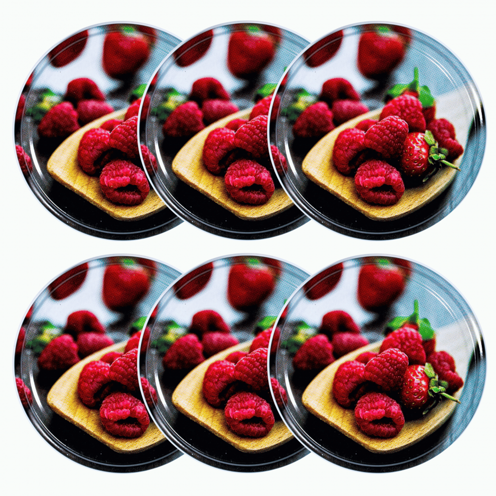 Pokrywki dekielki zakrętki nakrętki wieczka wieka 82mm 6 szt WZÓR M PZH