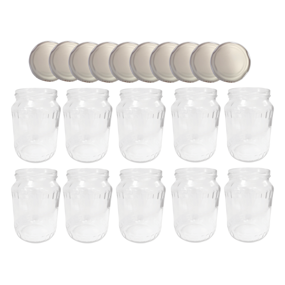 Słoiki 720ml 0,7l soki ogórki kiszone fasolka kompot 10kpl zakrętki 82mm