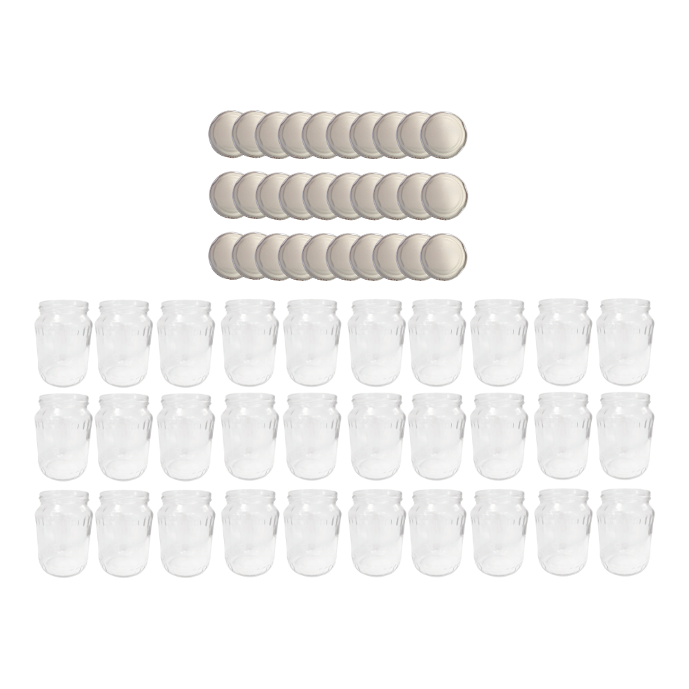 Słoiki 720ml 0,7l soki ogórki kiszone fasolka kompot 30kpl zakrętki 82mm