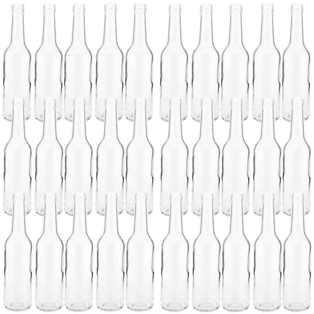 Butelki 330 ml na sok nalewkę syrop tradycyjne fi28 30szt BEZ NAKRETEK