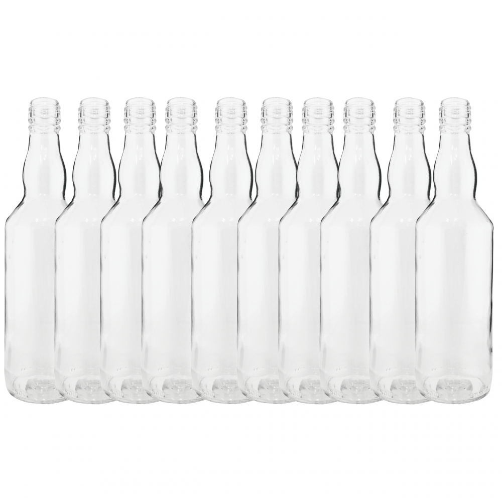 Butelki 500 ml na sok nalewkę syrop tradycyjne fi28 10szt BEZ NAKRETEK
