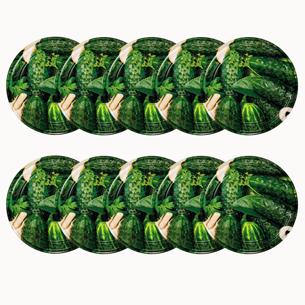 Pokrywki dekielki zakrętki nakrętki wieczka wieka 100mm 10 szt WZÓR O PZH