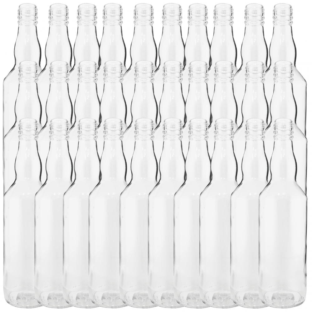 Butelki 500 ml na sok nalewkę syrop tradycyjne fi28 30szt BEZ NAKRETEK