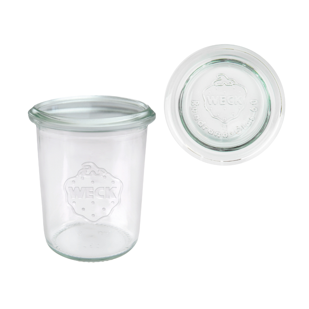 Słoik Weck 160 ml słoik szklany ozdobny MOLD na deser wieko szklane 1szt