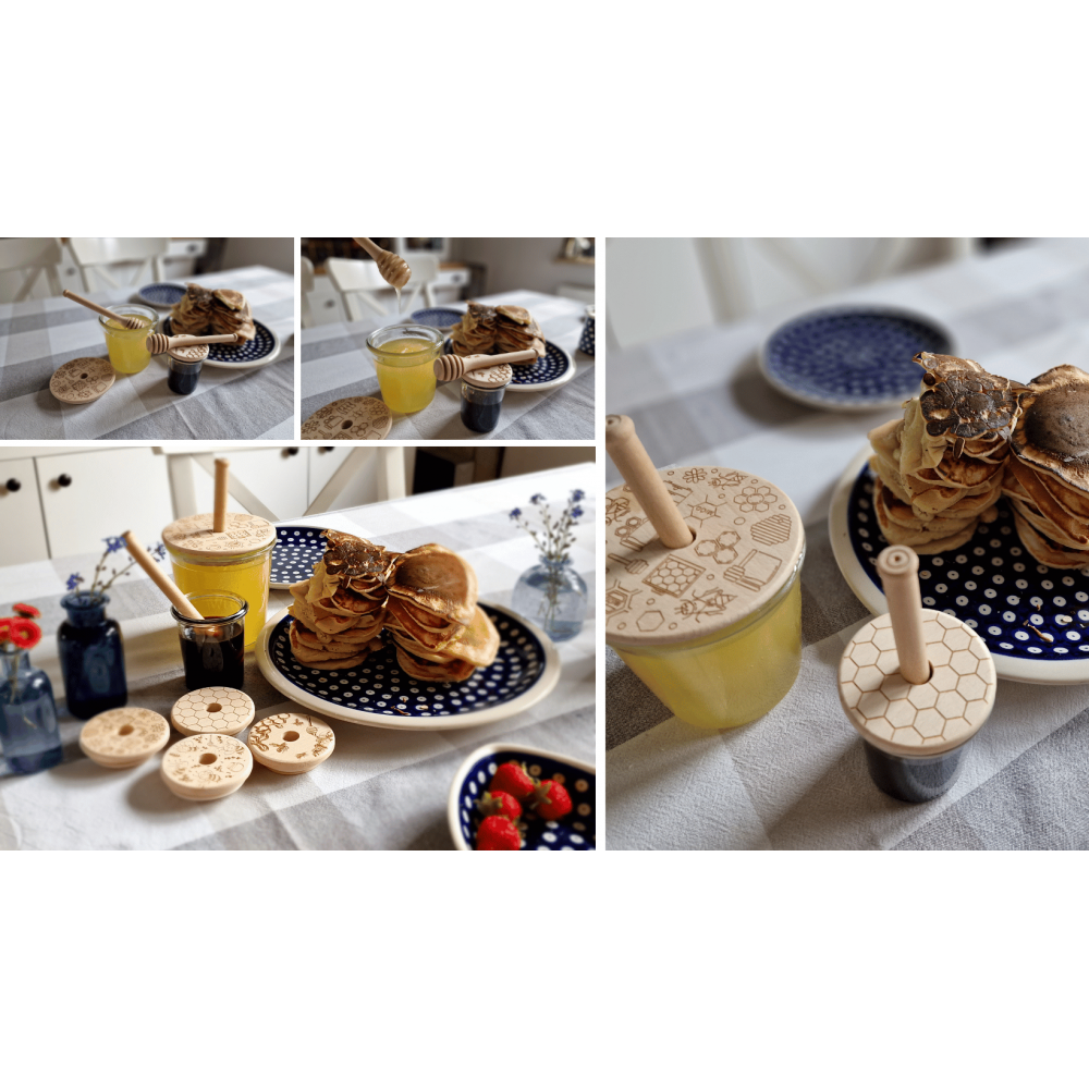 Słoiki Weck 160ml przetwory MOLD żaroodporne miara spinki wieko gumka 12szt