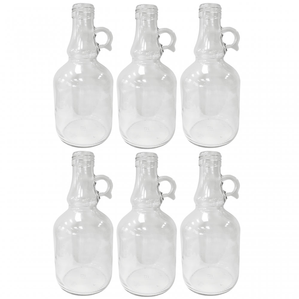 Butelki 500 ml galon z uchwytem soki na olej oliwę fi31 6szt BEZ NAKRETEK