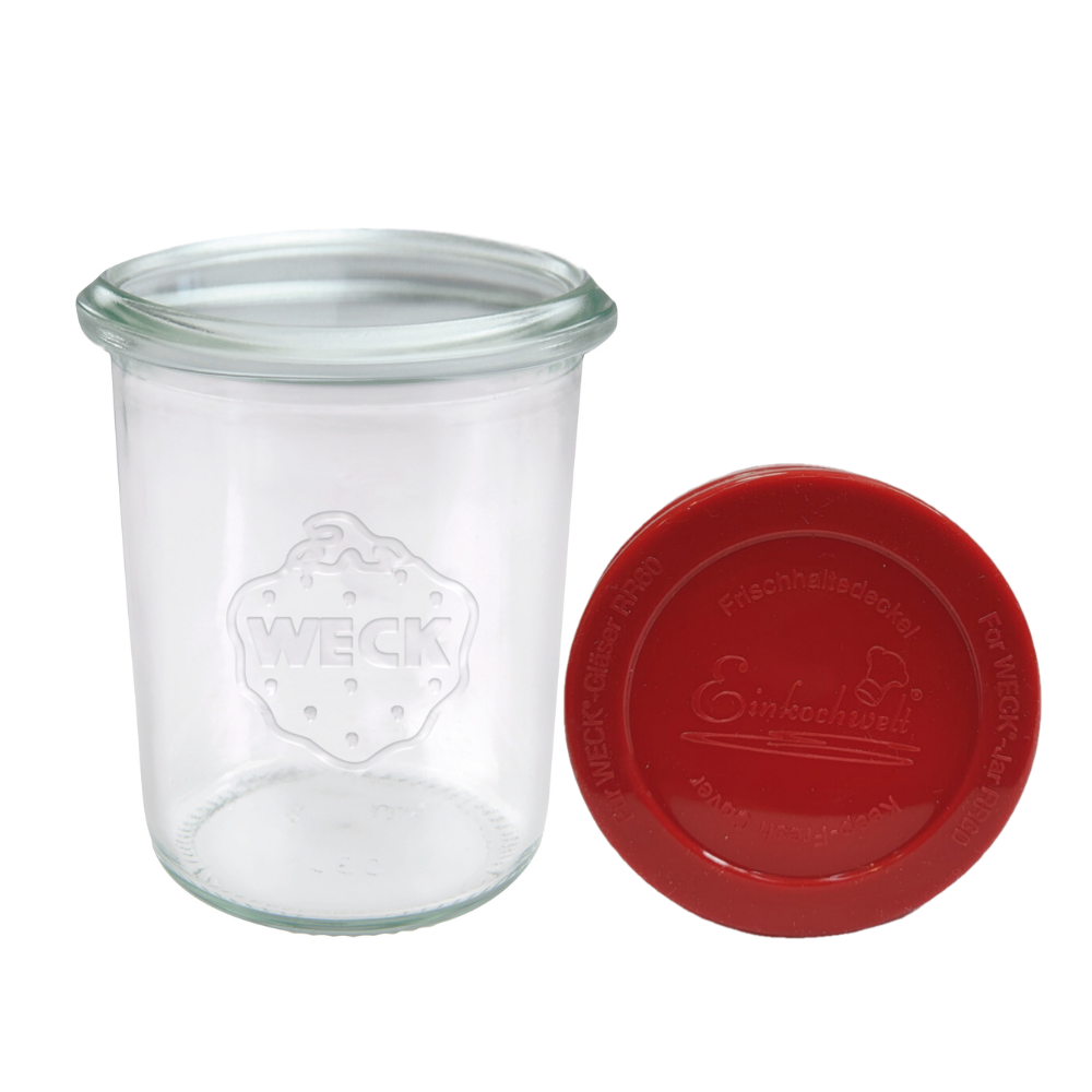 Słoik Weck 160ml na przetwory MOLD żaroodporny silikonowe wieko 1szt TRWAŁE