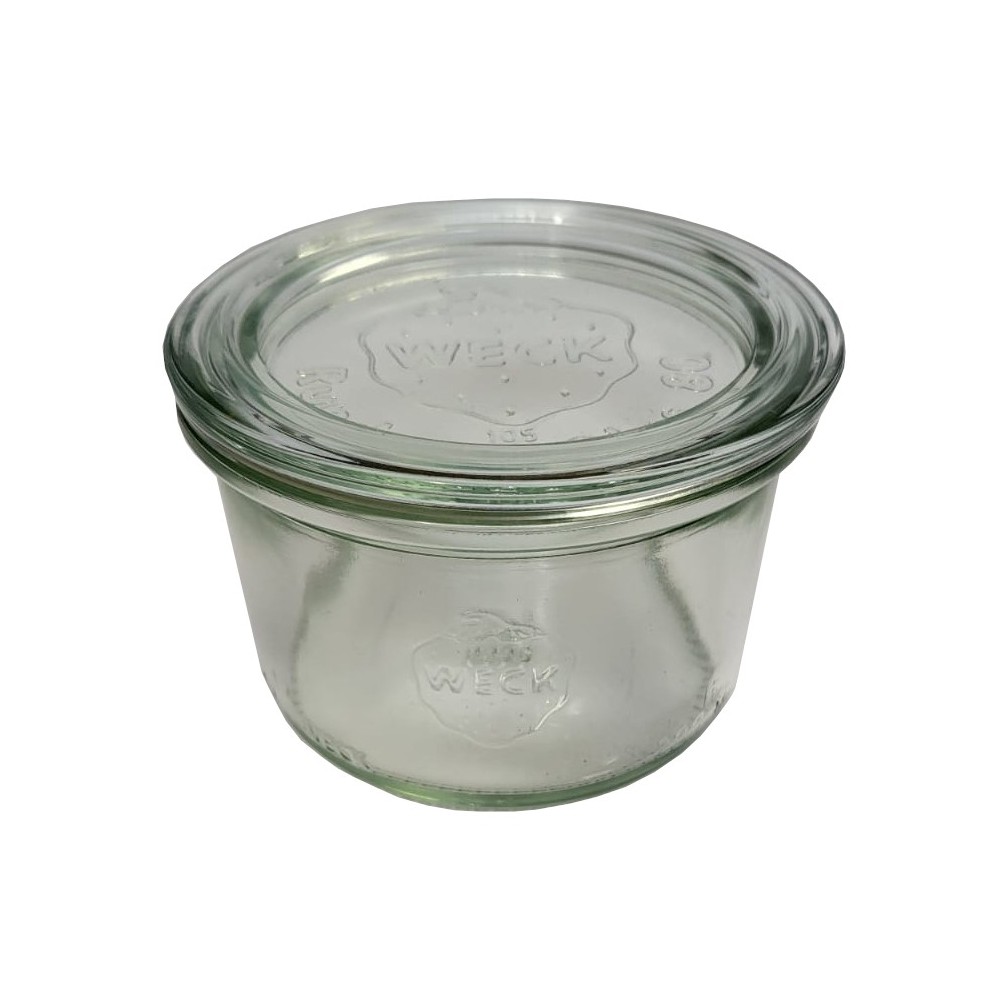 Słoik Weck 200 ml słoik szklany ozdobny MOLD na deser wieko szklane 1szt