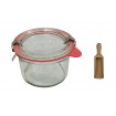 Słoik Weck 200ml pucharek MOLD żaroodporny miarka zapinki wieko gumka 1szt