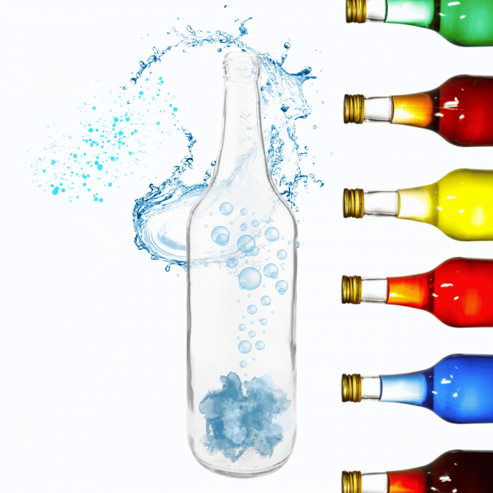 Butelka 700 ml na sok nalewkę syrop ocet syrop octy fi28 1szt BEZ NAKRETKI