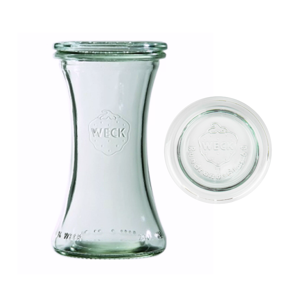 Słoik Weck 200 ml słoik szklany ozdobny DELI na deser wieko szklane 1szt