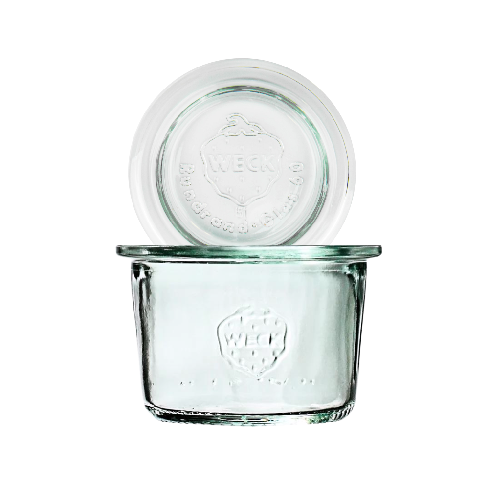 Słoik Weck 80 ml słoik szklany ozdobny MOLD na deser wieko szklane 1szt