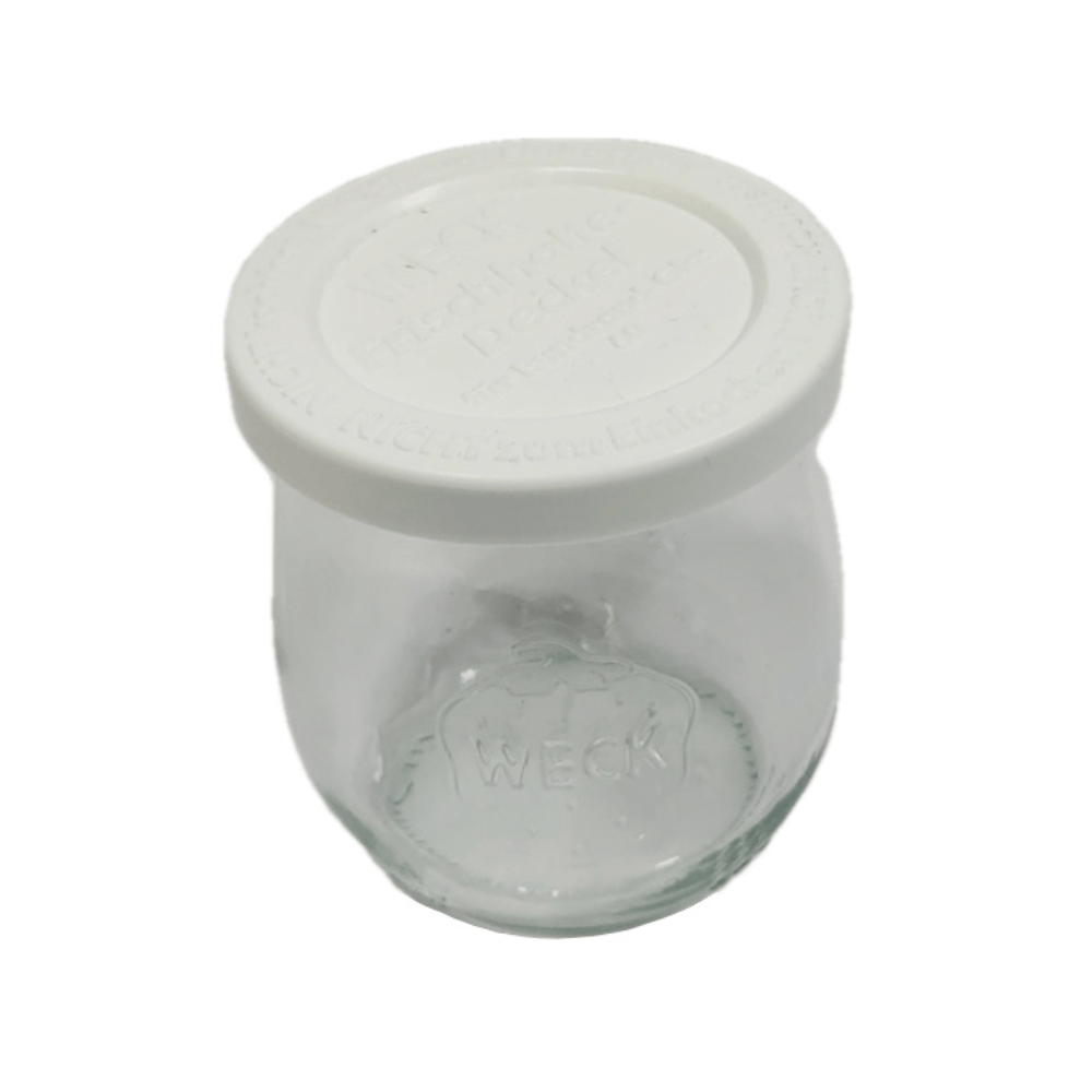 Słoik Weck 220ml na przetwory TULIP żaroodporny plastikowe wieko 1szt TRWAŁE