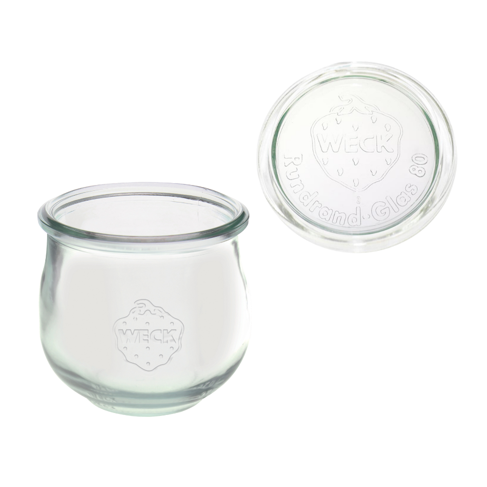 Słoik Weck 370 ml słoik szklany ozdobny TULIP na deser wieko szklane 1szt