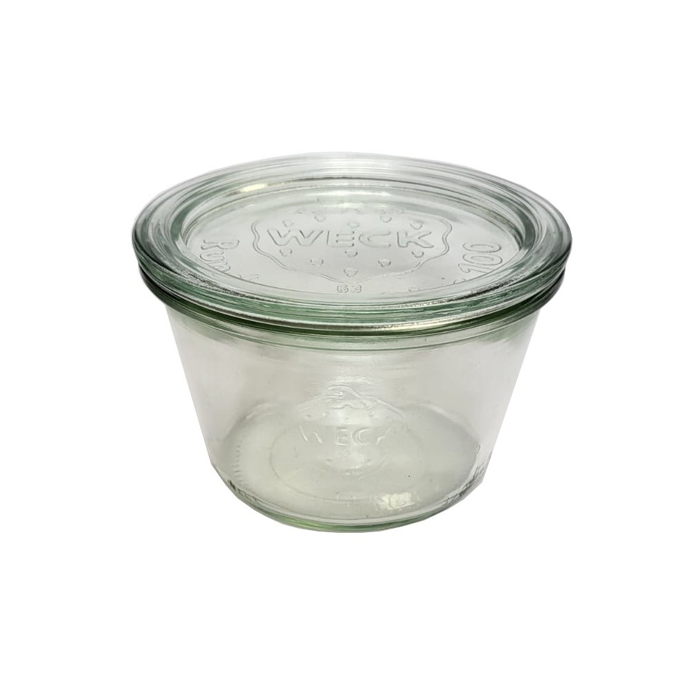 Słoik Weck 370 ml słoik szklany ozdobny MOLD na deser wieko szklane 1szt