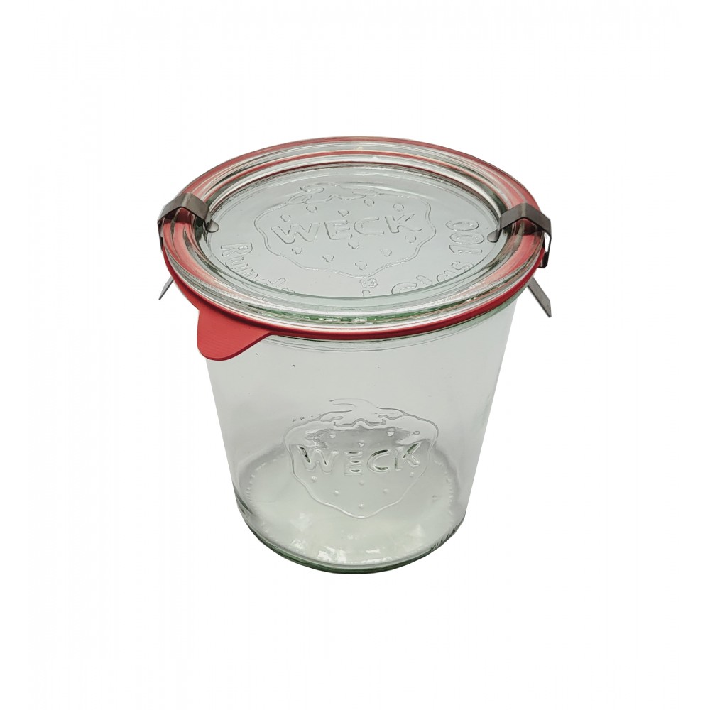 Słoik Weck 580ml dżem MOLD żaroodporny dżem zapinki wieko gumka 1szt