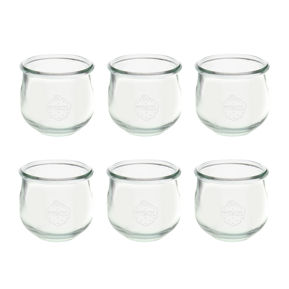 Słoiki Weck 580ML 0,5L słoiki szklane ozdobne TULIP na przetwory mięso 6szt