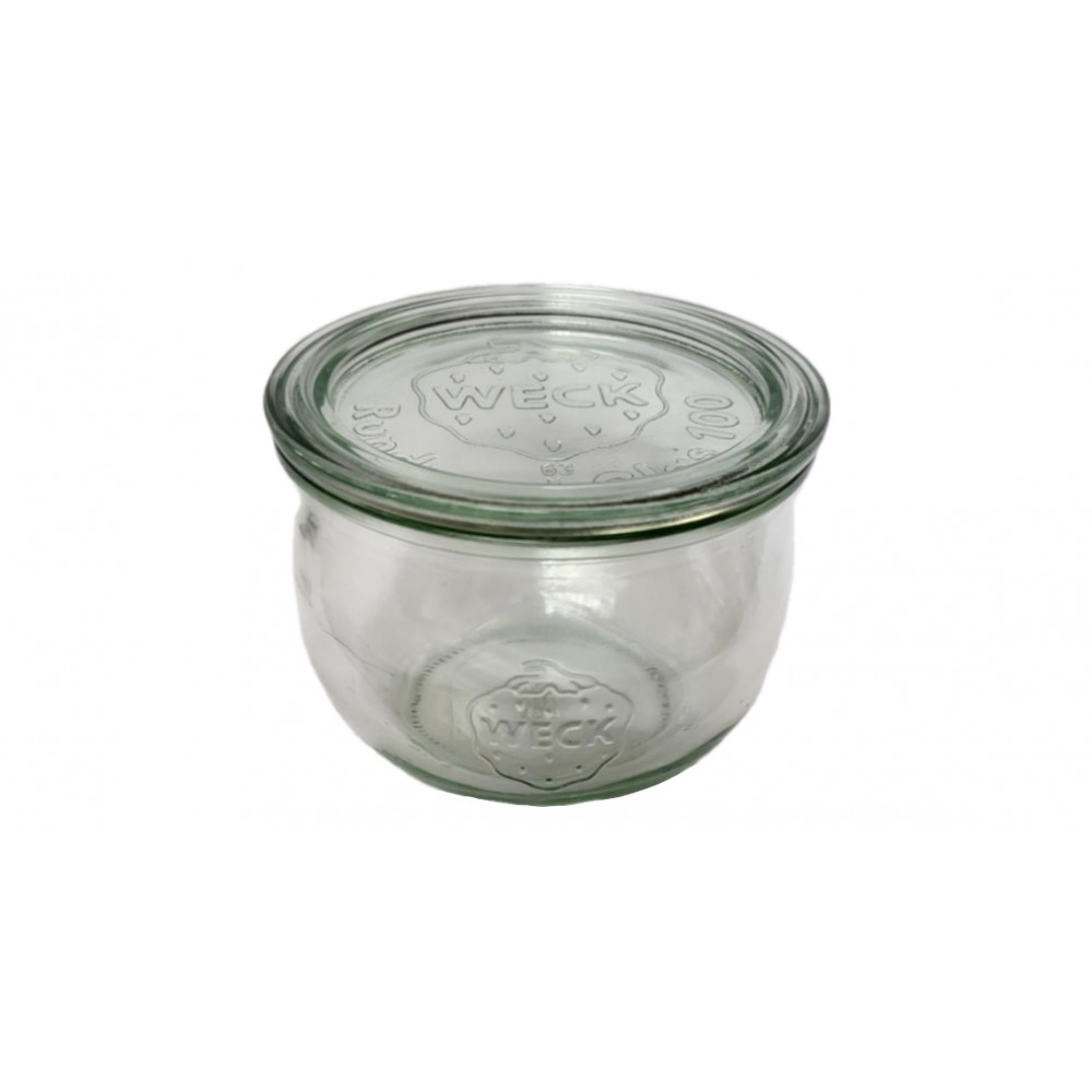 Słoik Weck580 ml 0,5L szklany ozdobny TULIP na kiełbasę wieko szklane 1szt