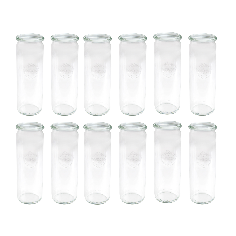 Słoiki Weck 600ml słoiki szklane pojemniki CYLINDER na przetwory 12szt