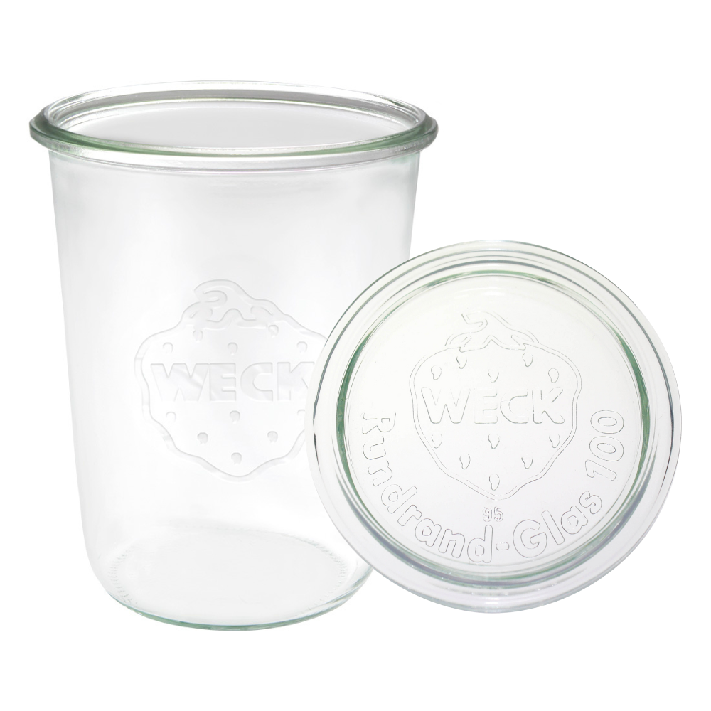 Słoik Weck 850ml słoik na ogórki pojemnik MOLD wieko 1szt do pieczenia