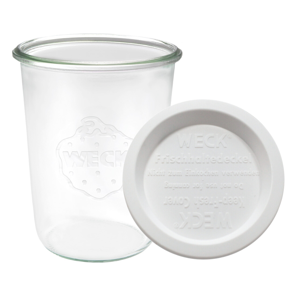 Słoik Weck 850ml MOLD żaroodporny plastikowe wieko 1szt na suche produkty