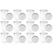 Słoiki Weck 850ml do kiszenia MOLD żaroodporne weki plastikowe wieka 12szt