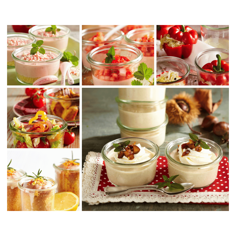 Słoik Weck 850ml na cukierki MOLD do miodu drewniane wieko 1szt SOLIDNY