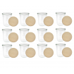 Słoiki Weck 850ml  MOLD szczelne drewniane wieka 12szt na suche produkty