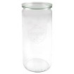 Słoik Weck 1l słoik 1040ml pojemnik CYLINDER wieko szklane 1szt 1040ML