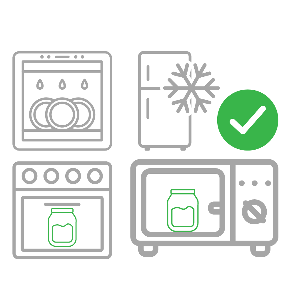 Słoiki Weck 1l 1040ml CYLINDER żaroodporne zapinki wieko gumka 6szt