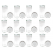Słoiki Weck 1l CYLINDER do kawy 1040ml słoik weki plastikowe wieka 12szt