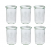 Słoiki Weck 1l słoiki szklane pojemniki MOLD na przetwory 6szt 1050