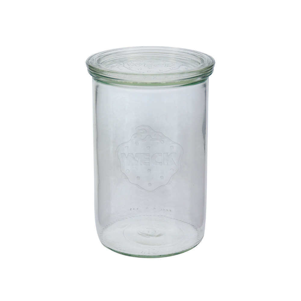 Słoik Weck 1l słoik szklany pojemnik MOLD wieko szklane 1szt 1050