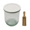 Słoik Weck 1062ml 1l  TULIP produkty sypkie plastikowe wieko MIARKA 1szt