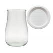 Słoik Weck 1750ml 1,75l wazon TULIP plastikowe wieko 1szt wek słoje słój