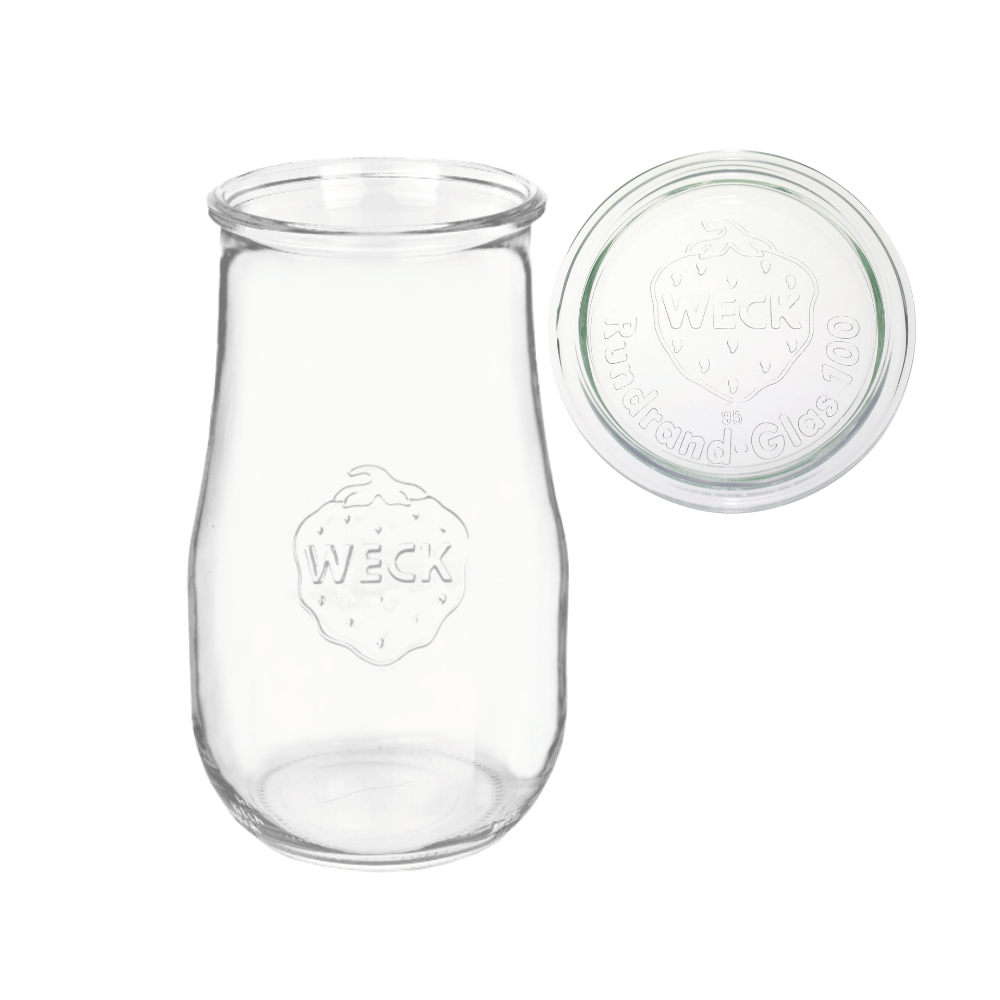 Słoik Weck 2,7l słoik wazon TULIP wieko szklane 1szt 2700 ml słój słoiki