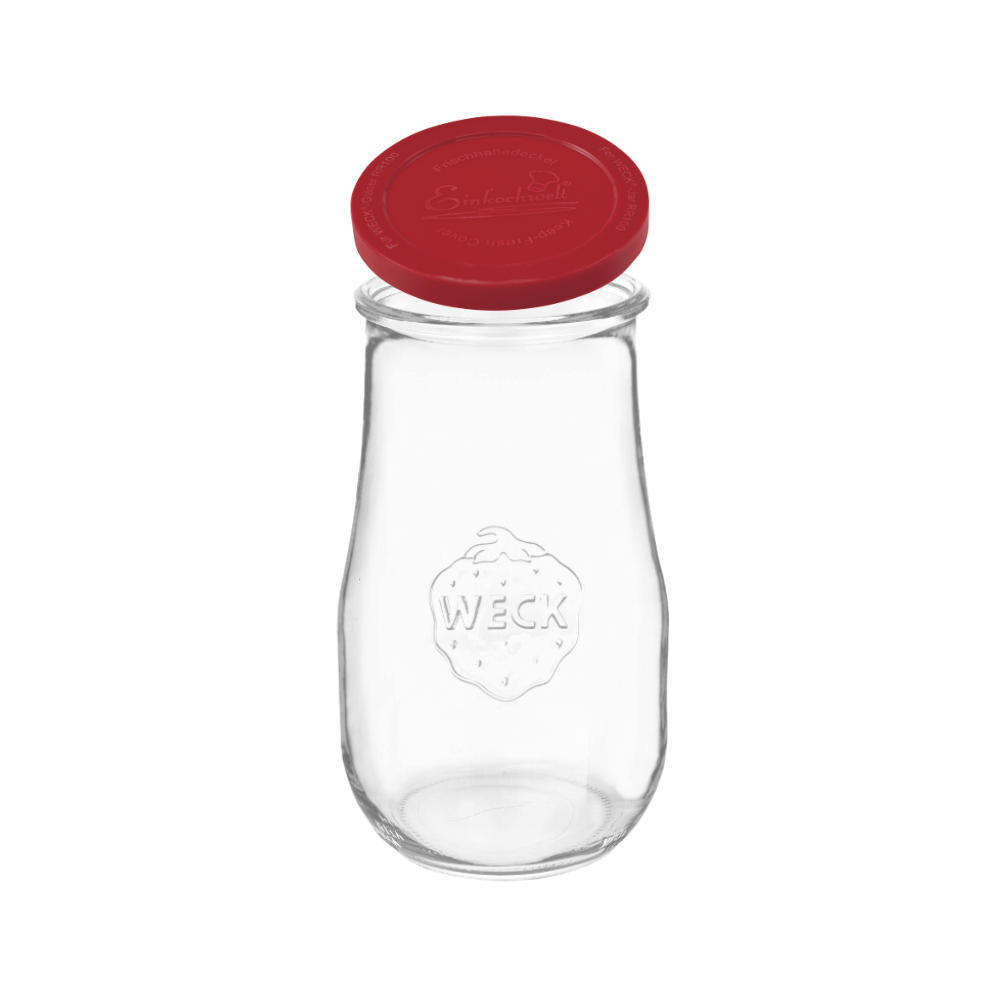 Słoik Weck 2,7l wazon TULIP szczelne silikonowe wieko 1szt TRWAŁE weki 2700