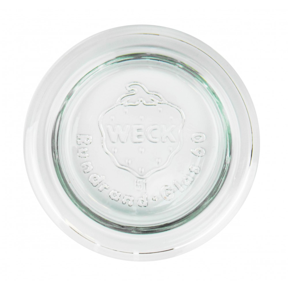 Szklane wieko do słoika słoików WECK szklane wieczko 1 szt 60mm pokrywka