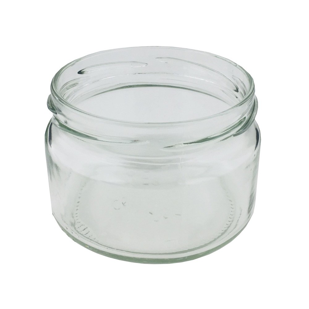 Słoik zwykły 250 ml  Wieczko (śr82) z grafiką “pomarańcza” 6-pak