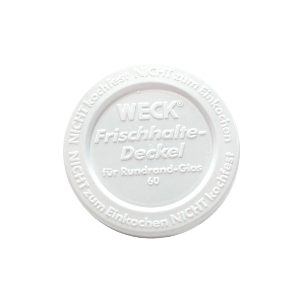 Plastikowe wieko do słoika słoików WECK pokrywka z tworzywa 1 szt 60mm