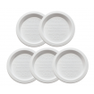 Plastikowe wieka do słoika słoików WECK pokrywki z tworzywa 5 szt 100mm