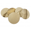 Drewniane wieka do słoika słoików WECK pokrywki z uszczelką 5 szt 100mm