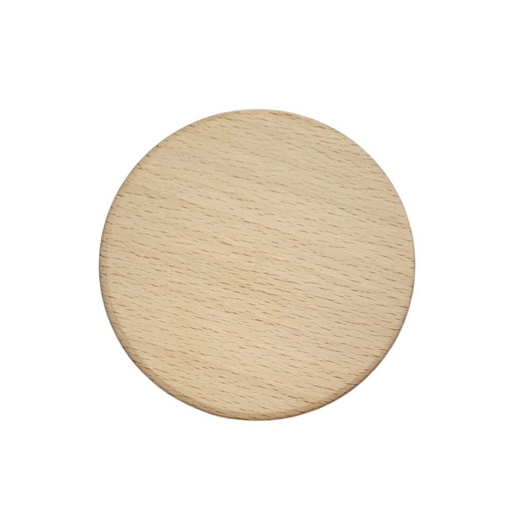 Drewniane wieko do słoika słoików WECK pokrywka z uszczelką 1 szt 100mm