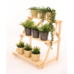 Regał na doniczki kwietnik stojak na kwiaty półka na kwiaty drewniany