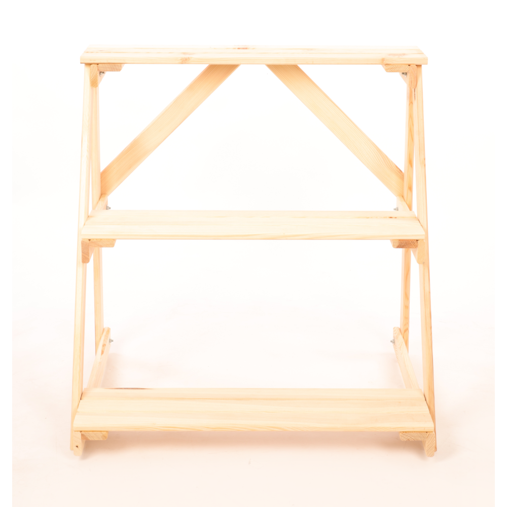 Regał na doniczki kwietnik stojak na kwiaty półka na kwiaty drewniany