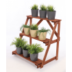 Regał na doniczki kwietnik stojak na kwiaty półka na kwiaty drewniany